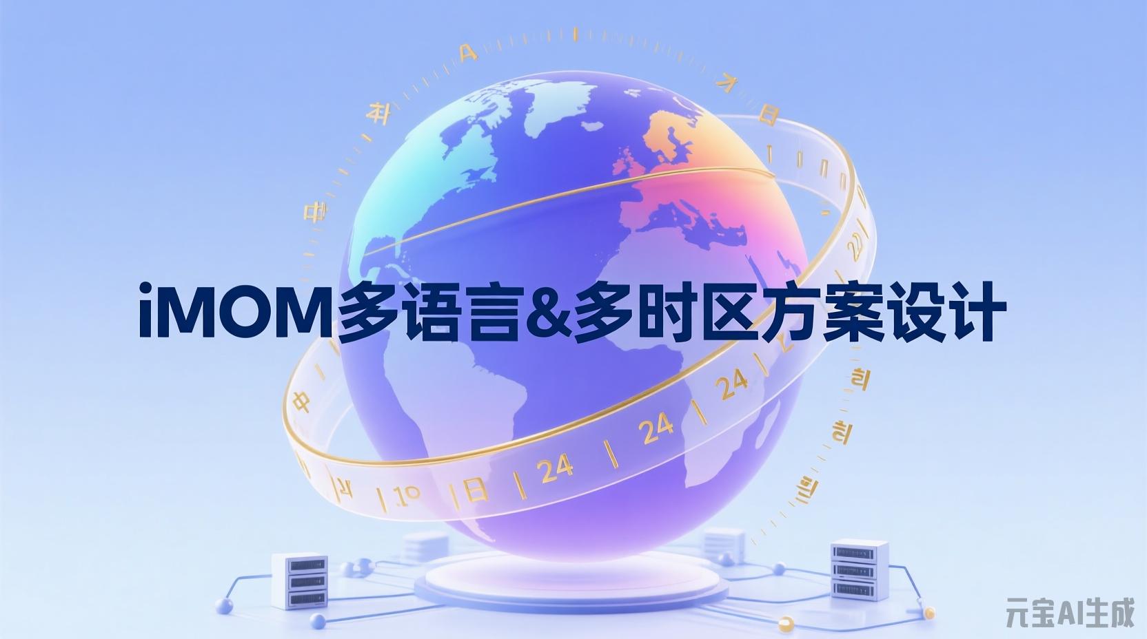 iMOM多语言&多时区方案设计
